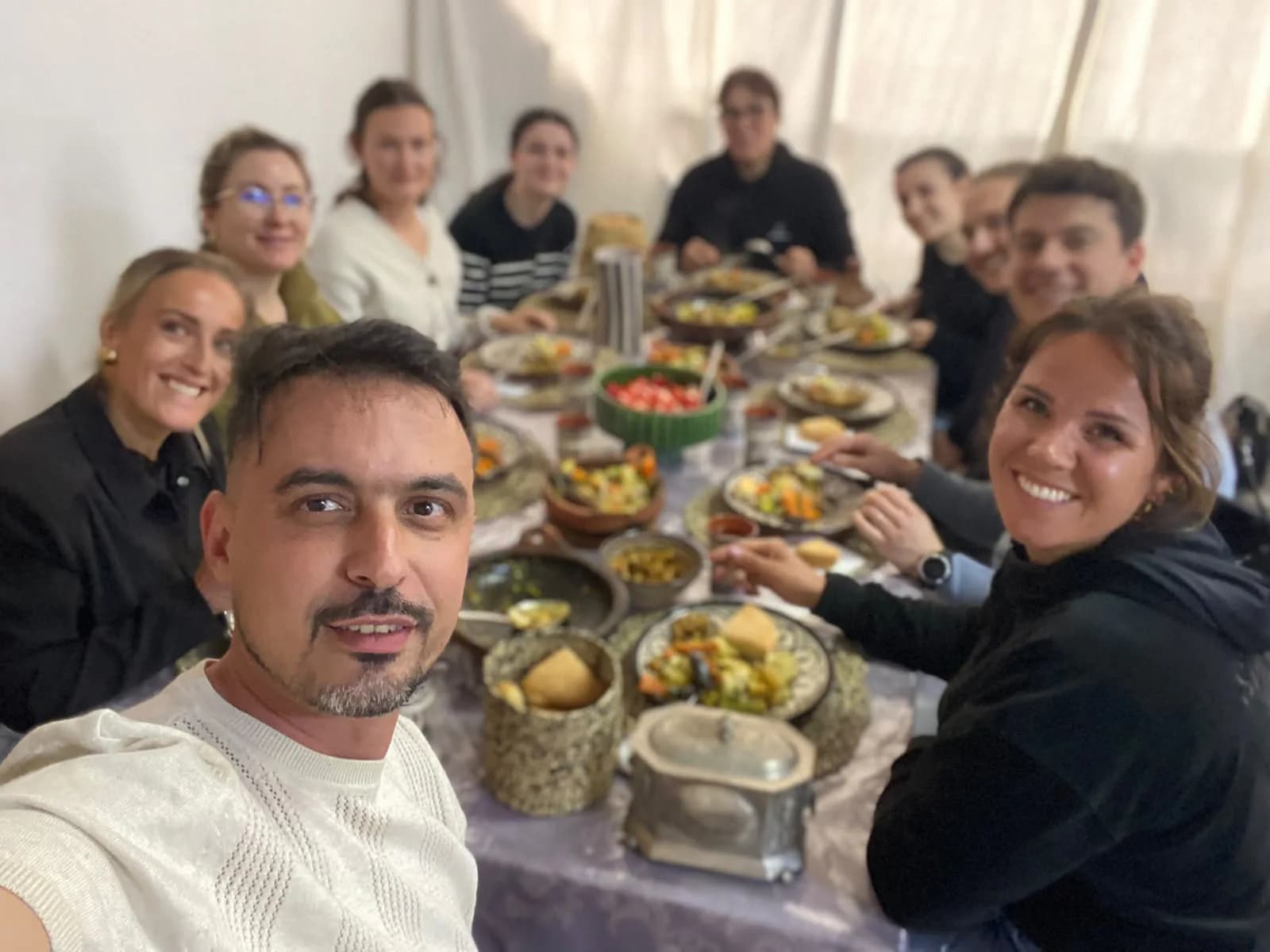 Cooking Class with Yassine and Mom
