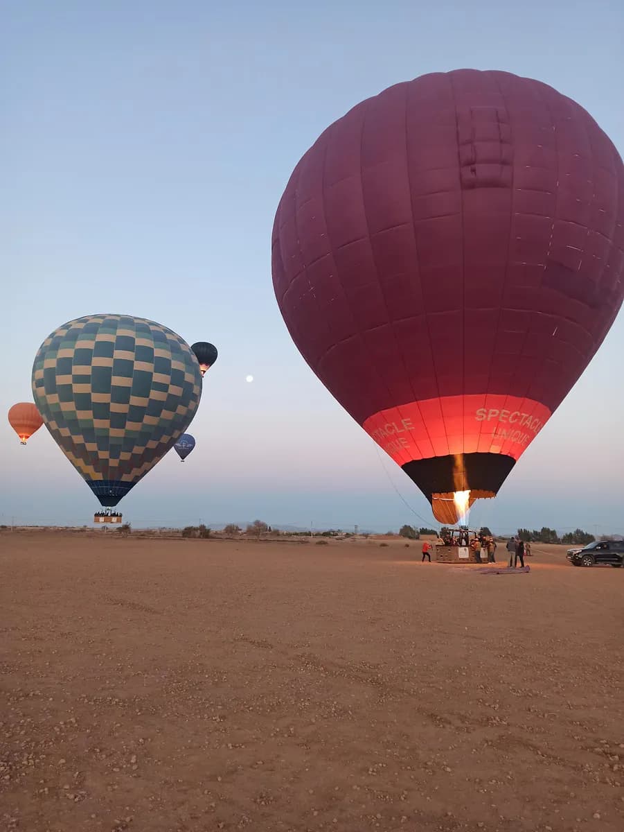 Moroccan Desert Adventure: Hot-Air Balloons, Camels & Quads