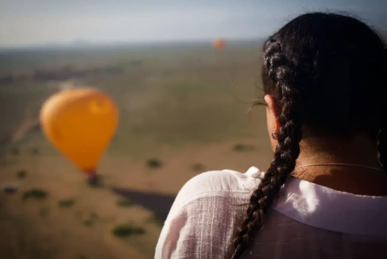 Sunrise Hot-Air Balloon Ride Over Morocco