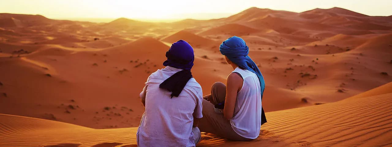 Desert Dunes Camel Ride & Sunset Walk