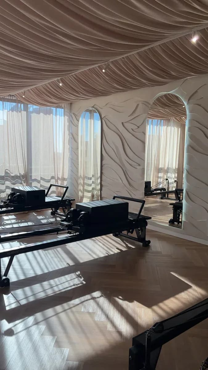 Reformer Pilates in a Light-Filled Moroccan Studio