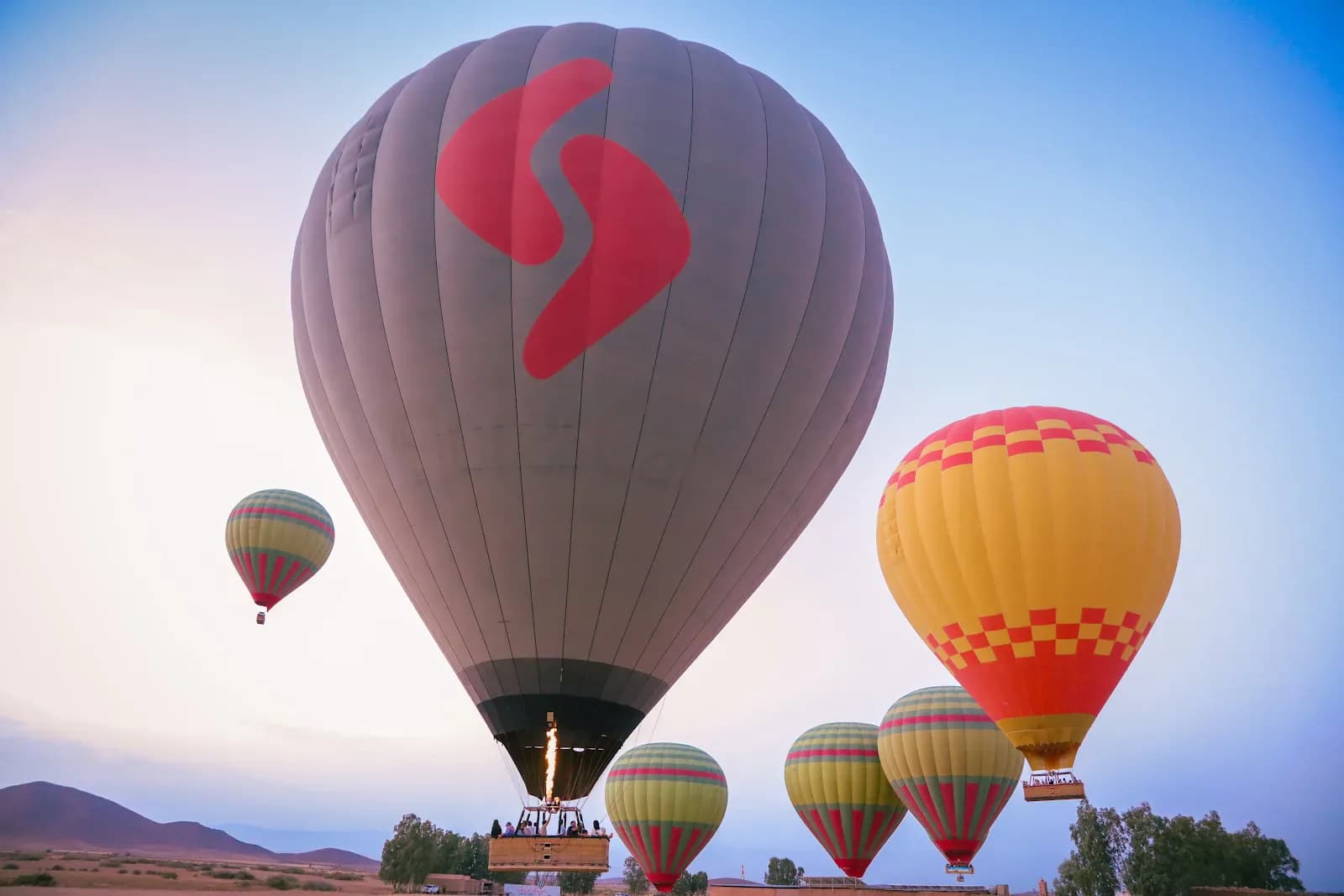 Hot air balloon marrakech 2