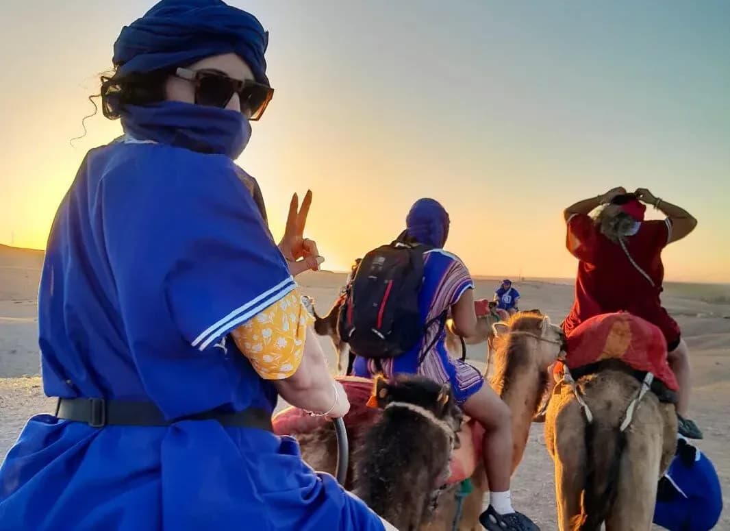 Camel Ride Across Morocco’s Golden Desert