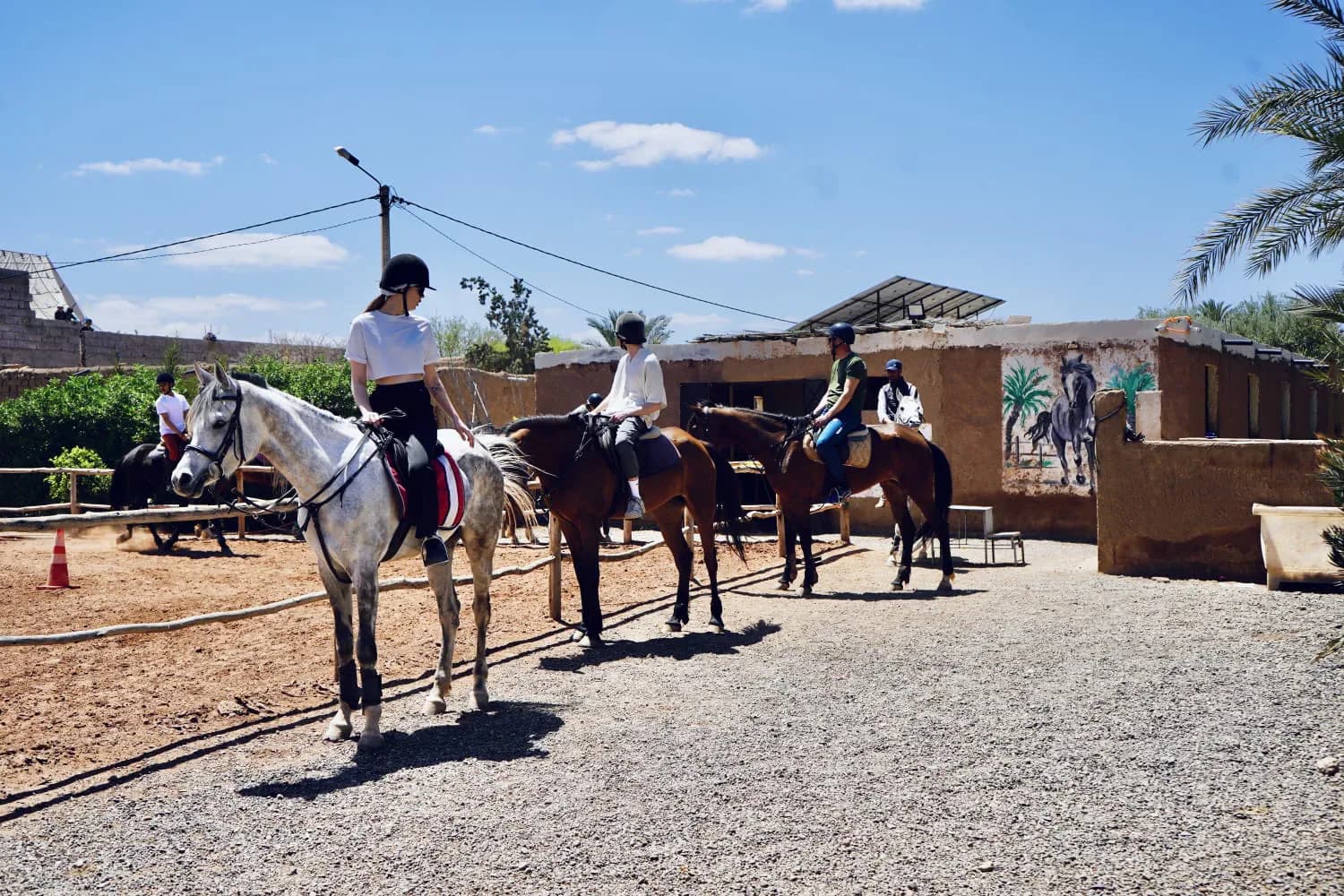Horseback Riding Through Morocco’s Palm Oasis
