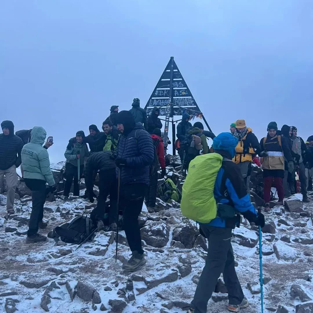 Snowy High Atlas Summit Trek