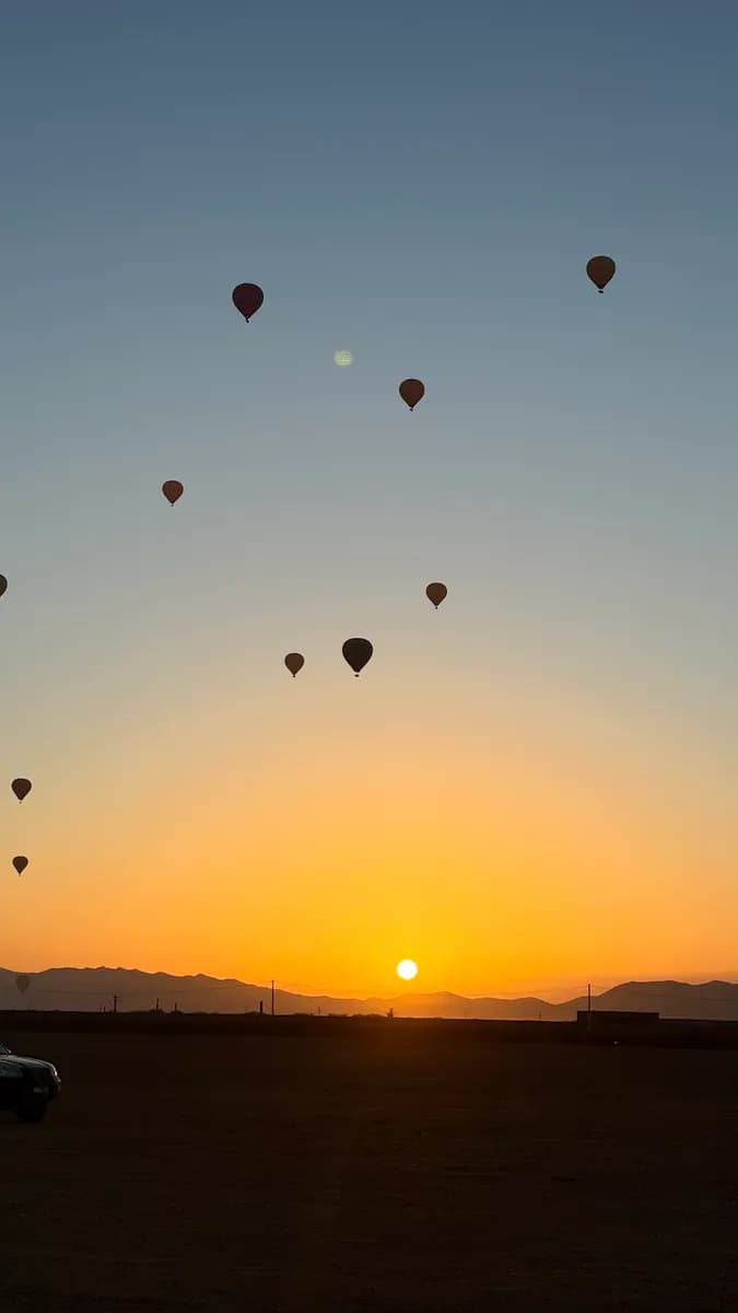Sunrise Hot-Air Balloon Flight Over Morocco