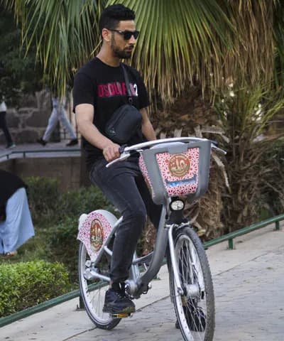 Moroccan Bike Ride Among the Palms