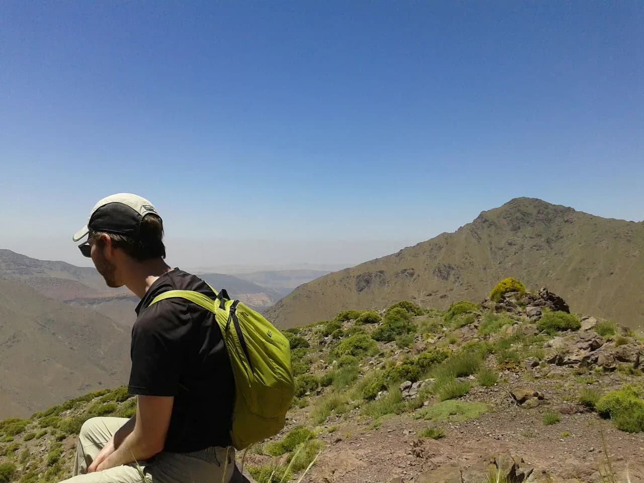 High Atlas Mountain Trek with Panoramic Valley Views