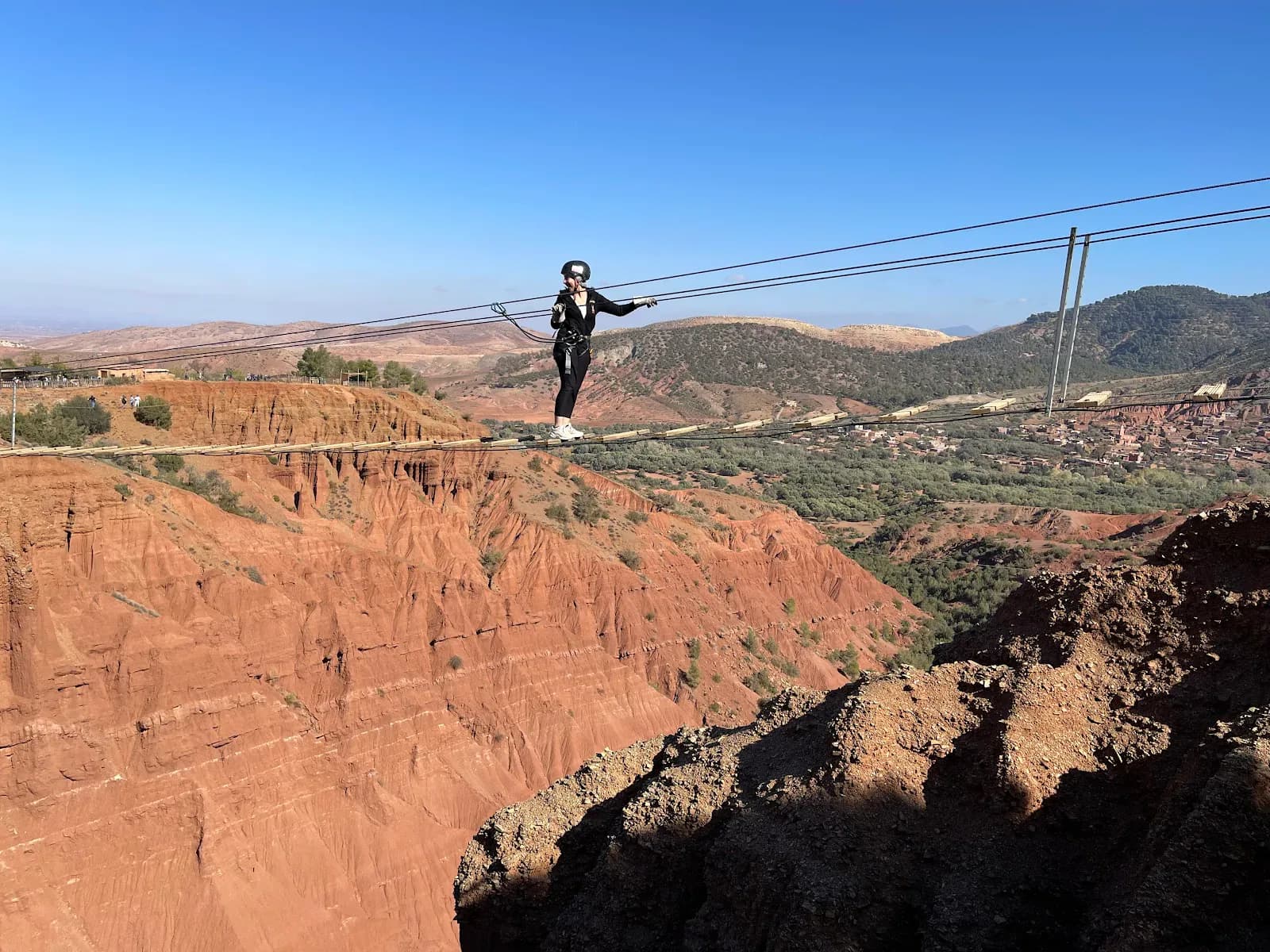 Moroccan Zipline Adventure & Desert Camp Evening