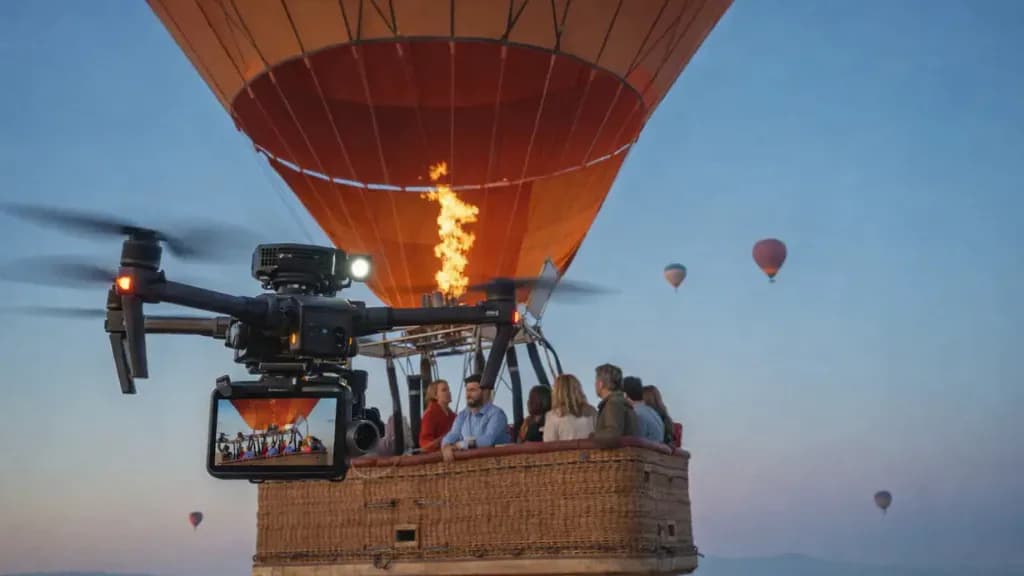 Hot-Air Balloon Flight Over Morocco
