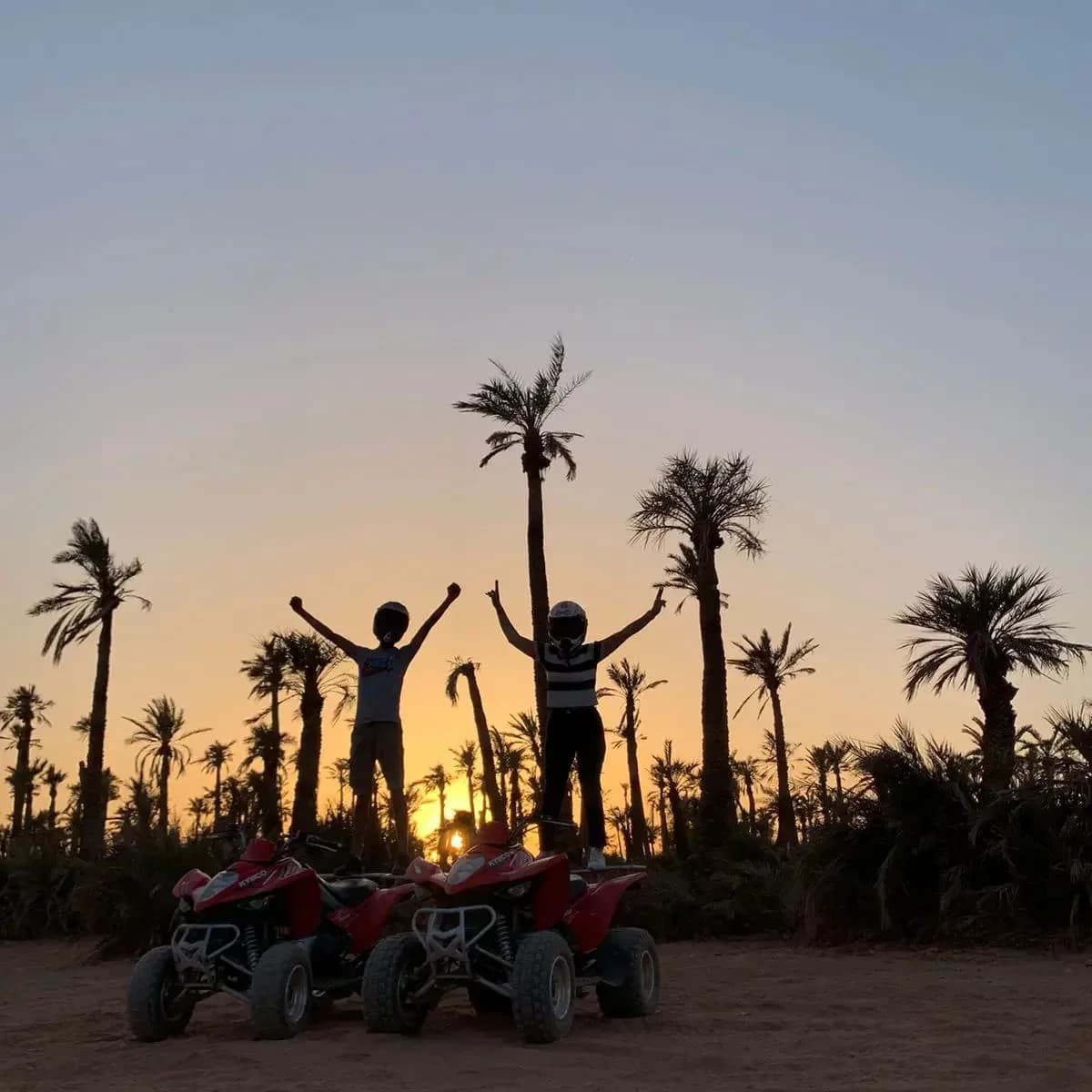 Dromadaire Quad Buggy Marrakech Palmeraie 2