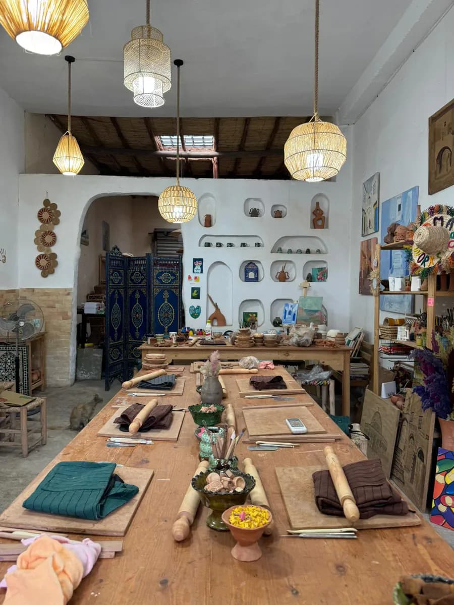 Hands-On Moroccan Pottery & Ceramics Workshop