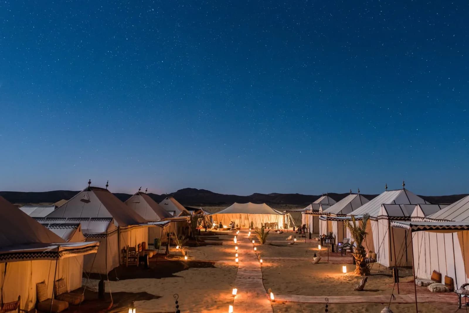 Moroccan Desert Camp, Camel Ride & Tagine Dinner