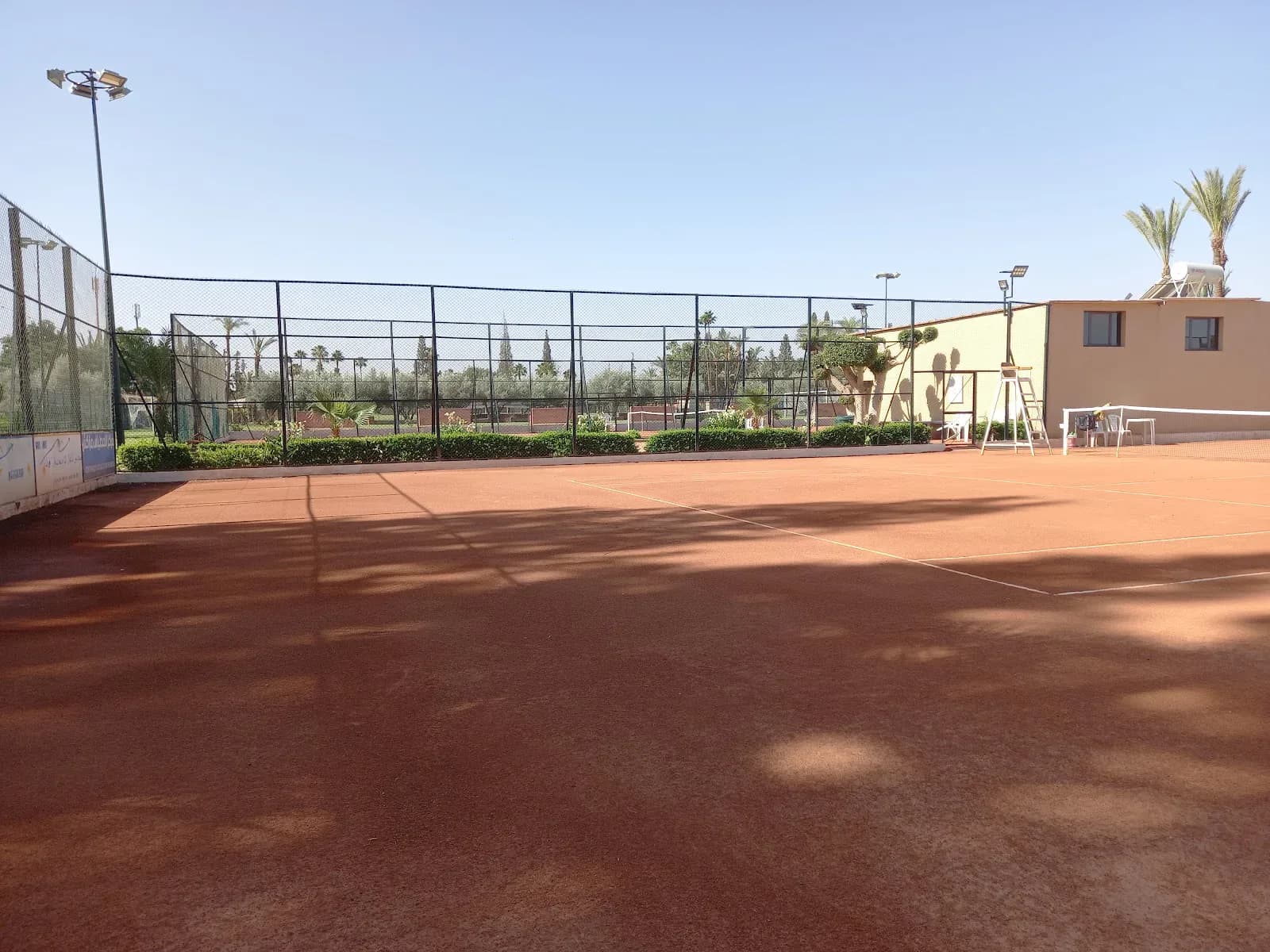 Tennis Session at a Marrakech Academy
