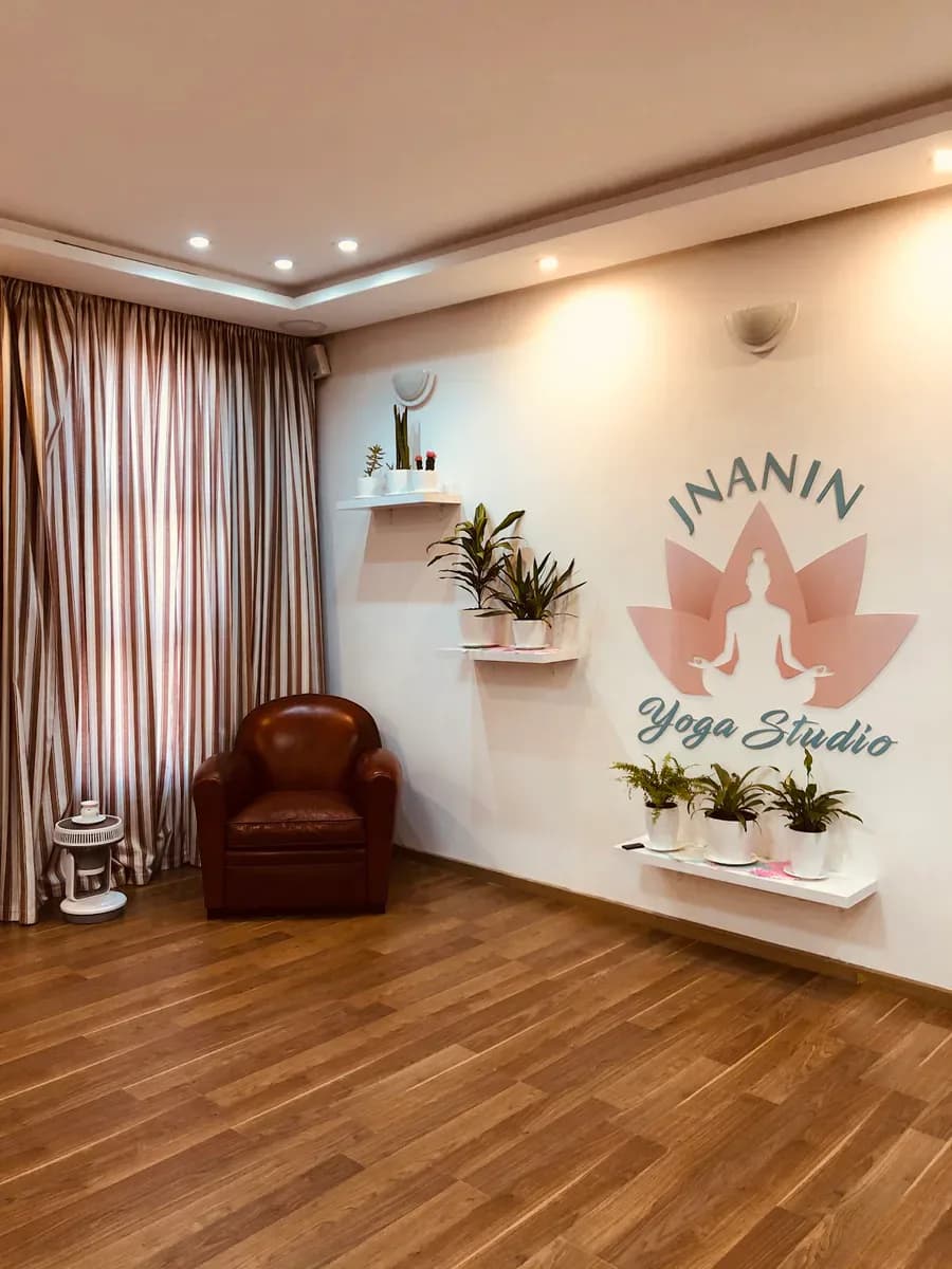 Moroccan Yoga Session in a Peaceful Studio or Garden