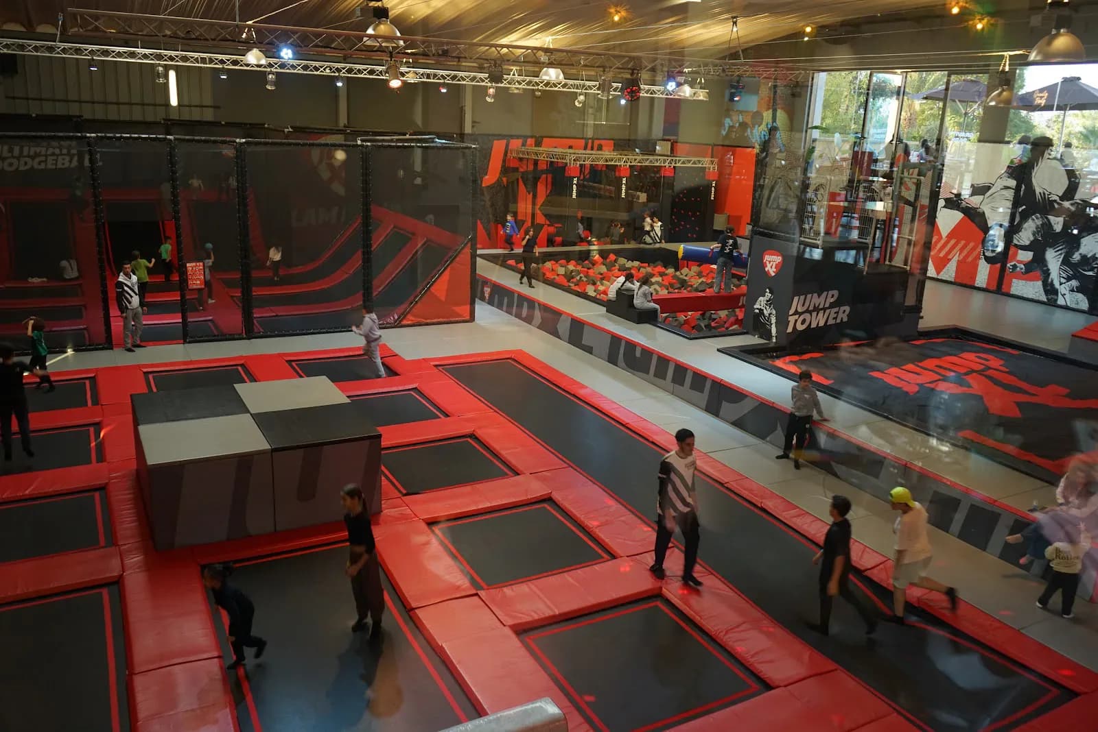 Jump, Bounce & Play at an Indoor Adventure Park