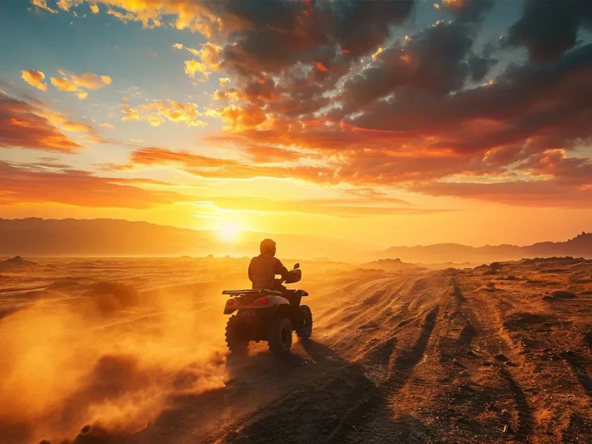 Moroccan Desert Adventure: Quad Biking, Riding & Zipline