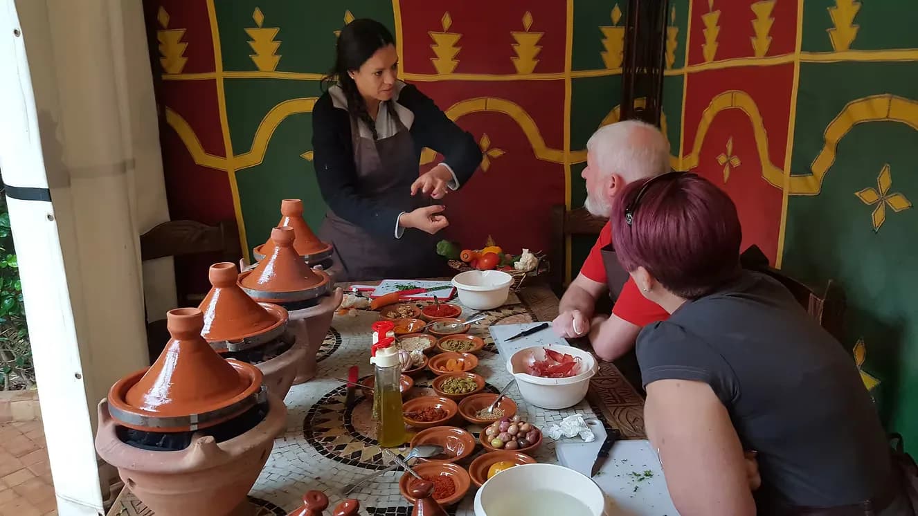 Hands-On Moroccan Tagine & Market Kitchen Experience