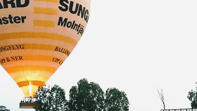 Sunrise Hot-Air Balloon Flight Over the Moroccan Countryside