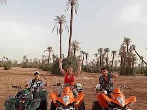 Moroccan Quad Bike Adventure Through Palm Groves and Desert Trails