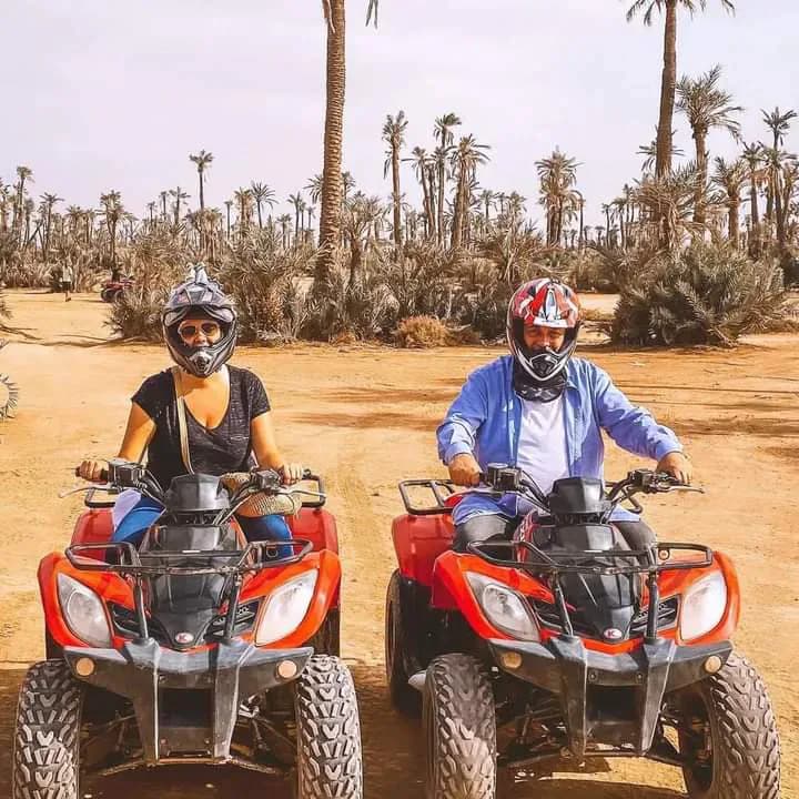 Quad Biking and Camel Ride in the Moroccan Palms