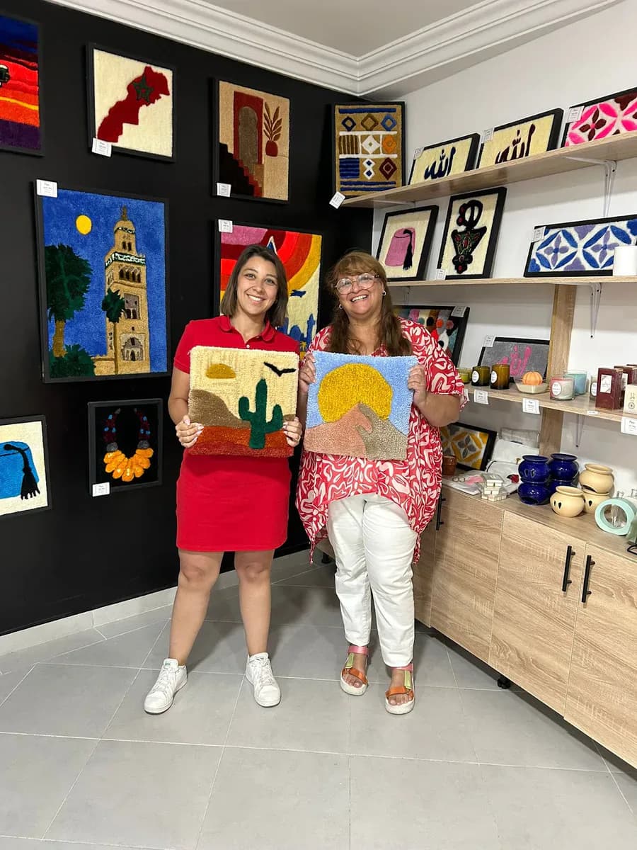Create Your Own Moroccan Textile Artwork