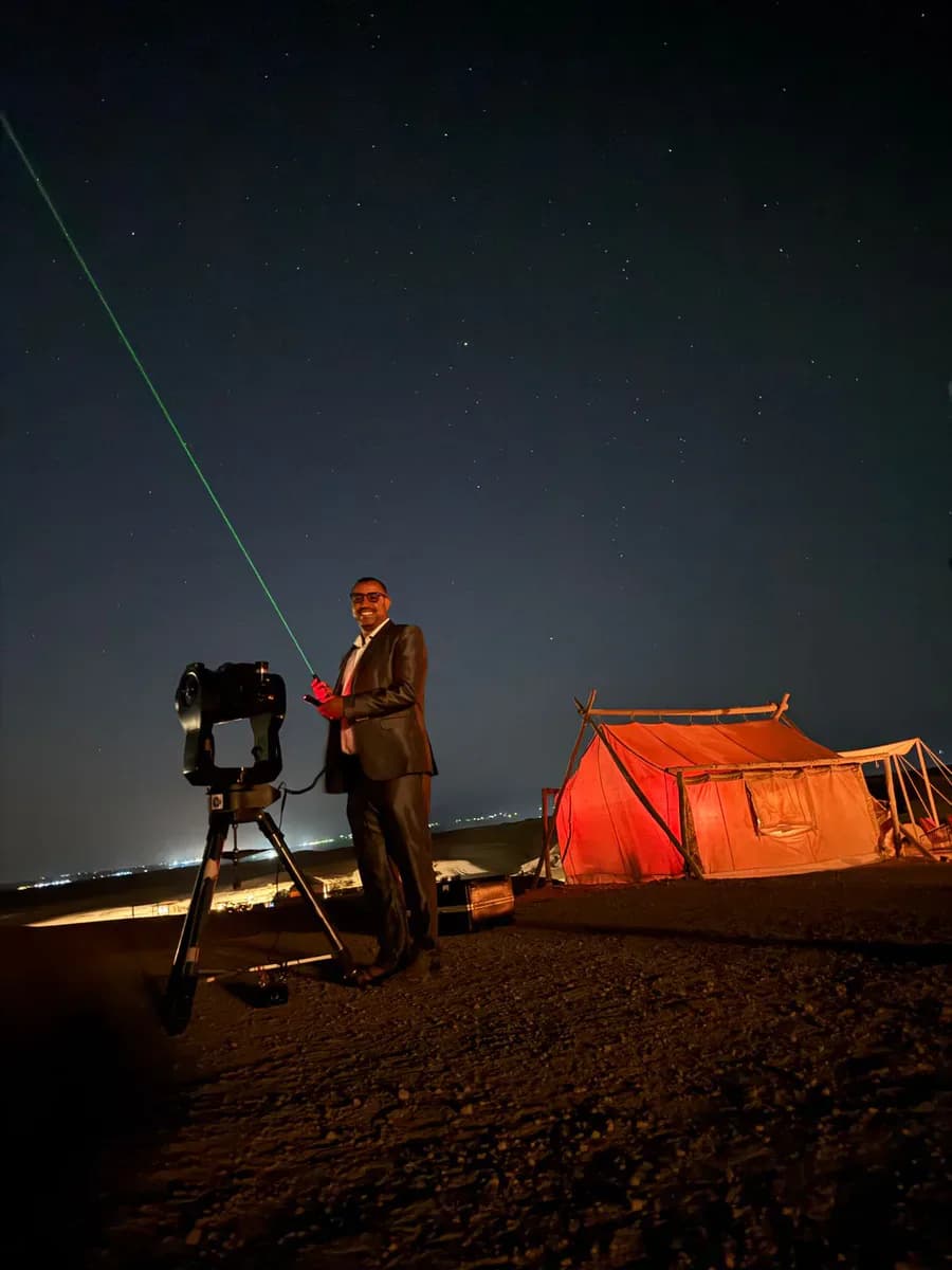 Moroccan Stargazing Under the Desert Sky