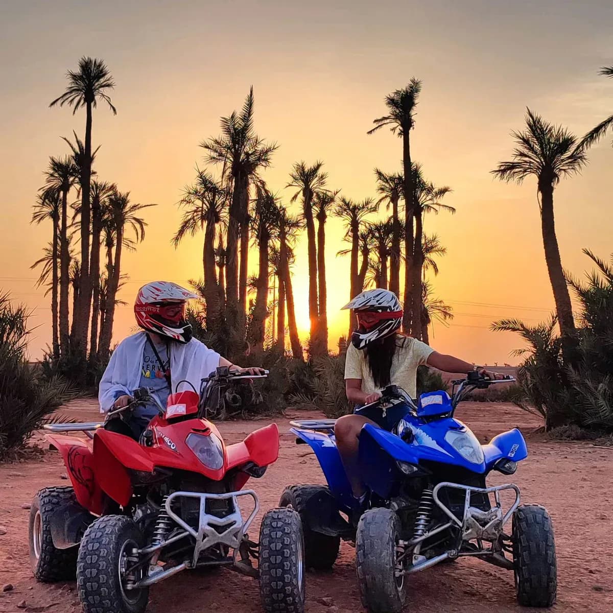Quad Biking Through Morocco’s Palm-Lined Desert