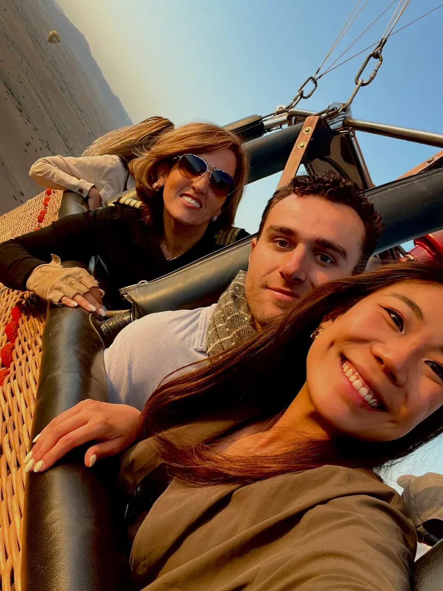 Hot-Air Balloon Flight over the Moroccan Countryside