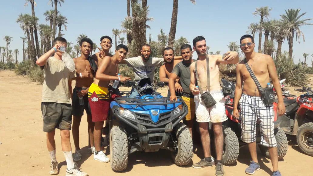 Quad Biking and Camel Encounter in the Palm Groves