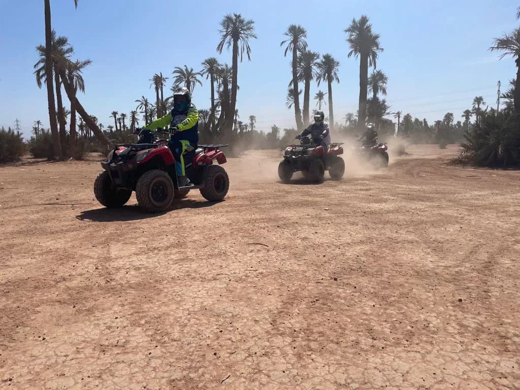 Moroccan Quad Adventure Through Palm Groves and Desert Trails