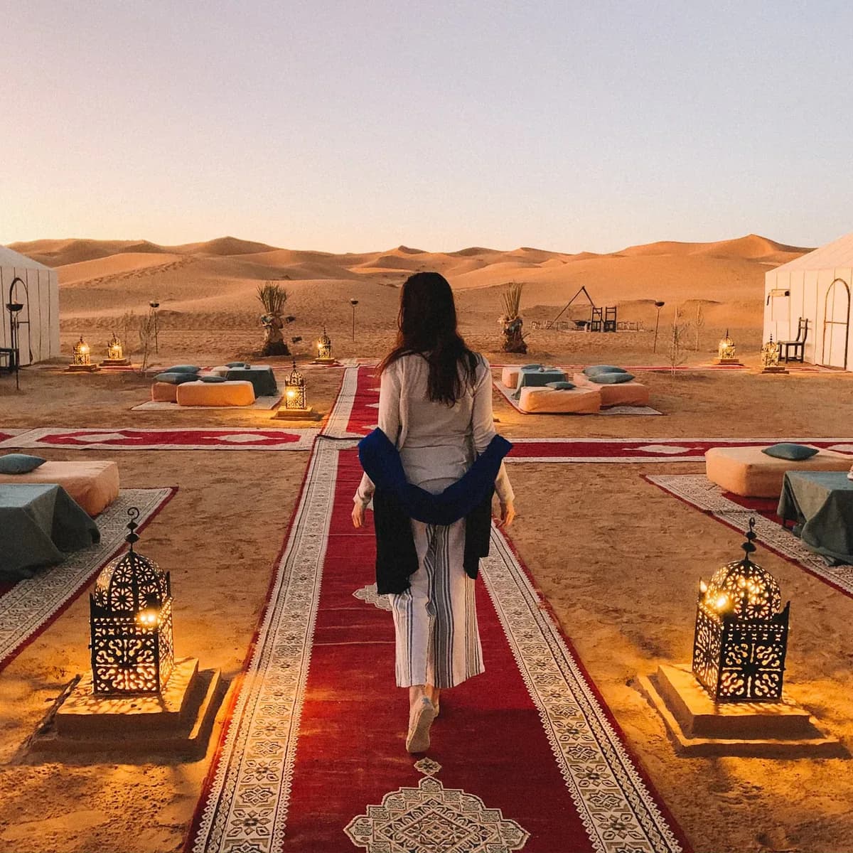 Moroccan Desert Dunes, Quad Biking & Camp Atmosphere