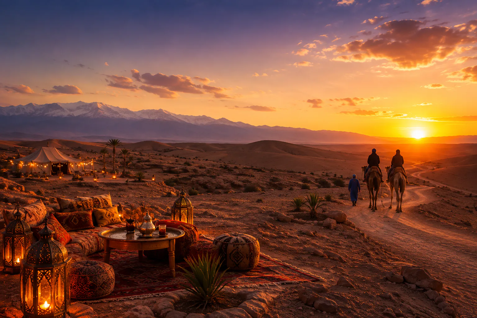 Aventures dans le désert de Marrakech : les meilleures expériences au-delà de la ville