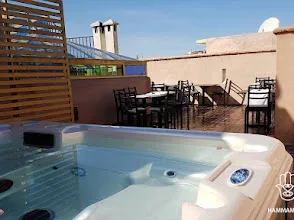 Moroccan Riad Retreat with Pool & Rooftop Jacuzzi