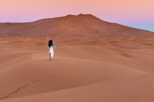 Moroccan Desert Dunes Walk