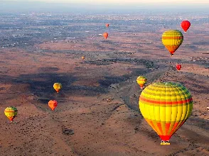 Sunrise Hot-Air Balloon Flight Over the Moroccan Countryside