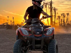 Excursion en quad dans la palmeraie du Maroc