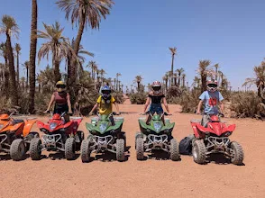 Balade en quad dans le désert et randonnée à dos de chameau