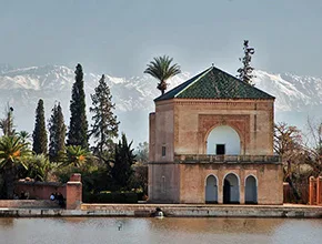 Escapada al jardín y pabellón de Marrakech